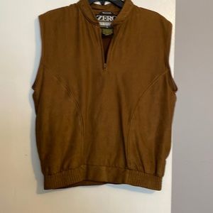 Zero Restriction Gold Outerwear Women’s 1/4 Zip Vest